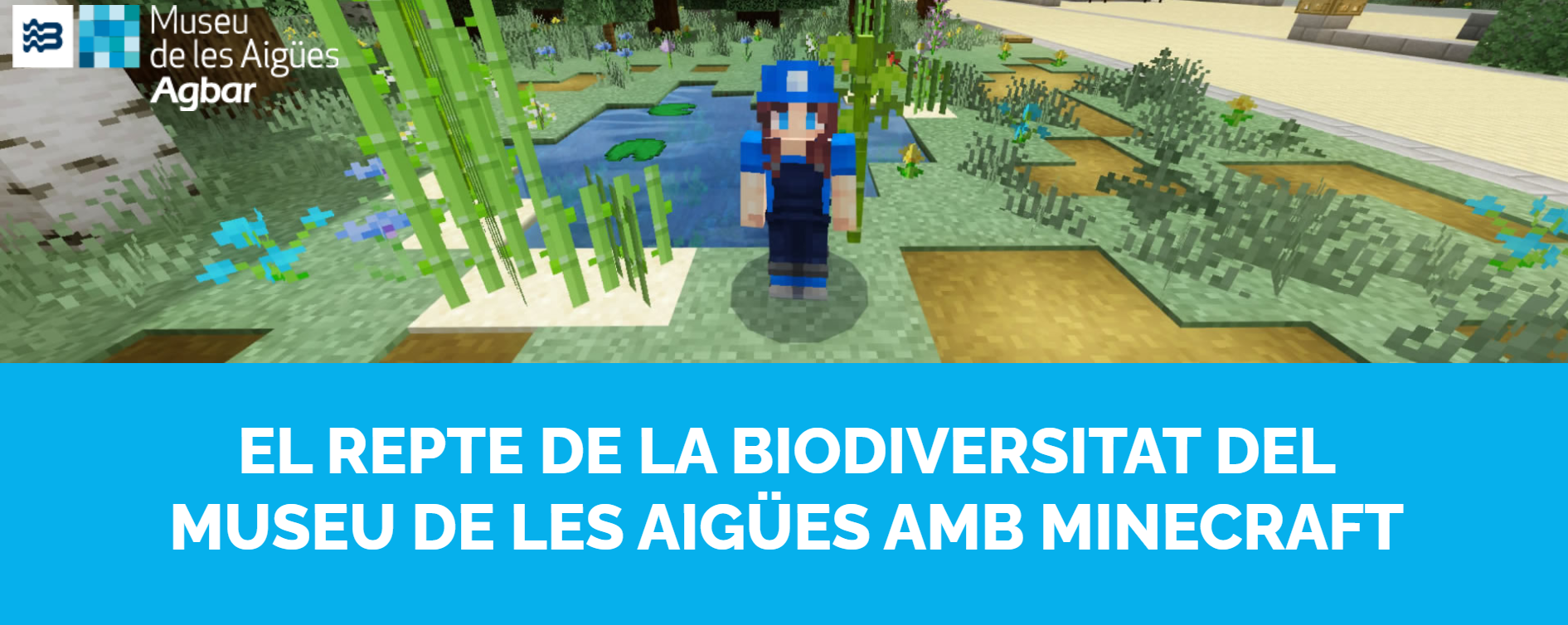 El Museu de les Aigües al món Minecraft